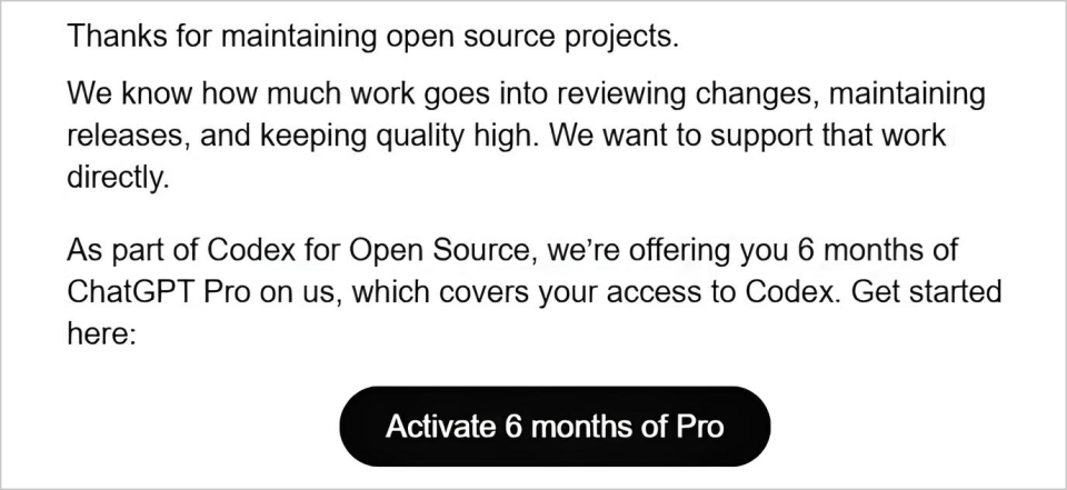 我成功申请了 ChatGPT Pro 半年免费，相当于省了1200美金
