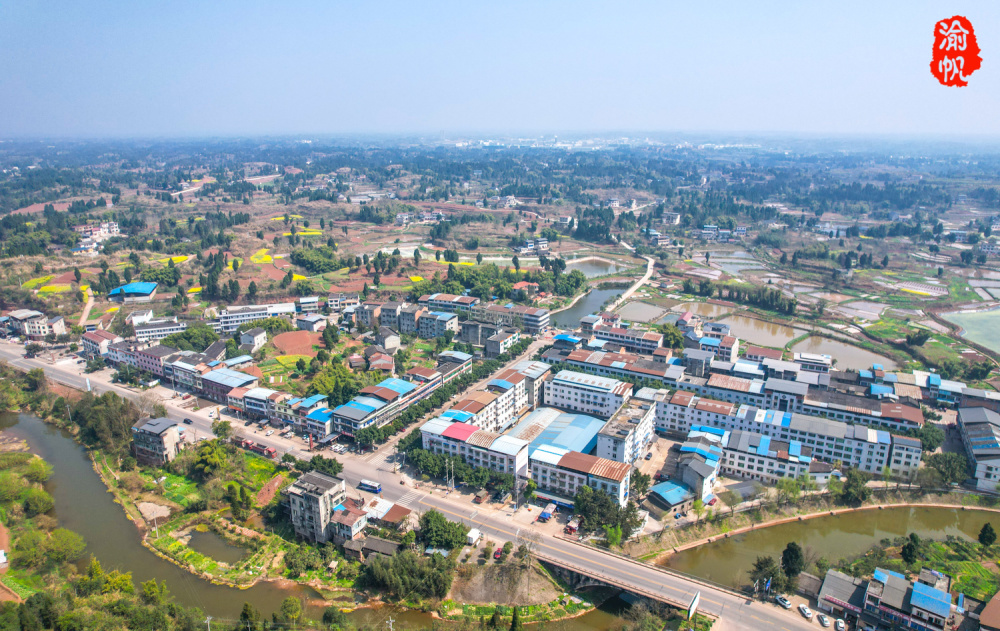 重庆太安镇,取太平安康之名,因太安鱼闻名全国,看看航拍怎么样_腾讯