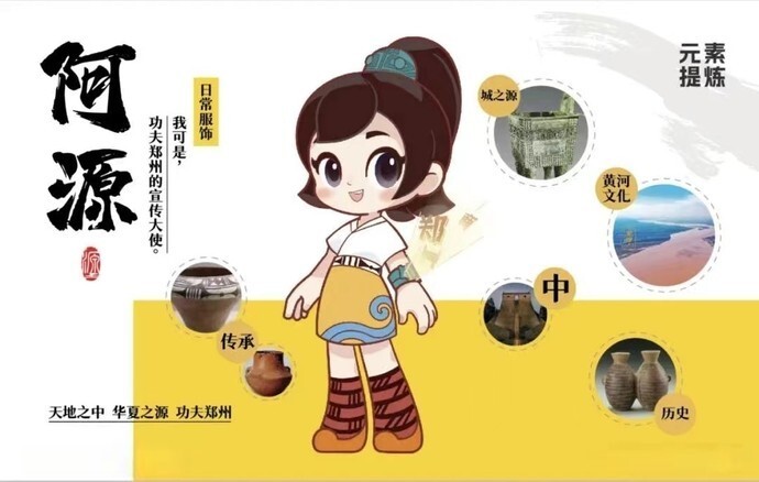 “阿中” “阿源”！“郑州双世锦赛”吉祥物发布_腾讯新闻