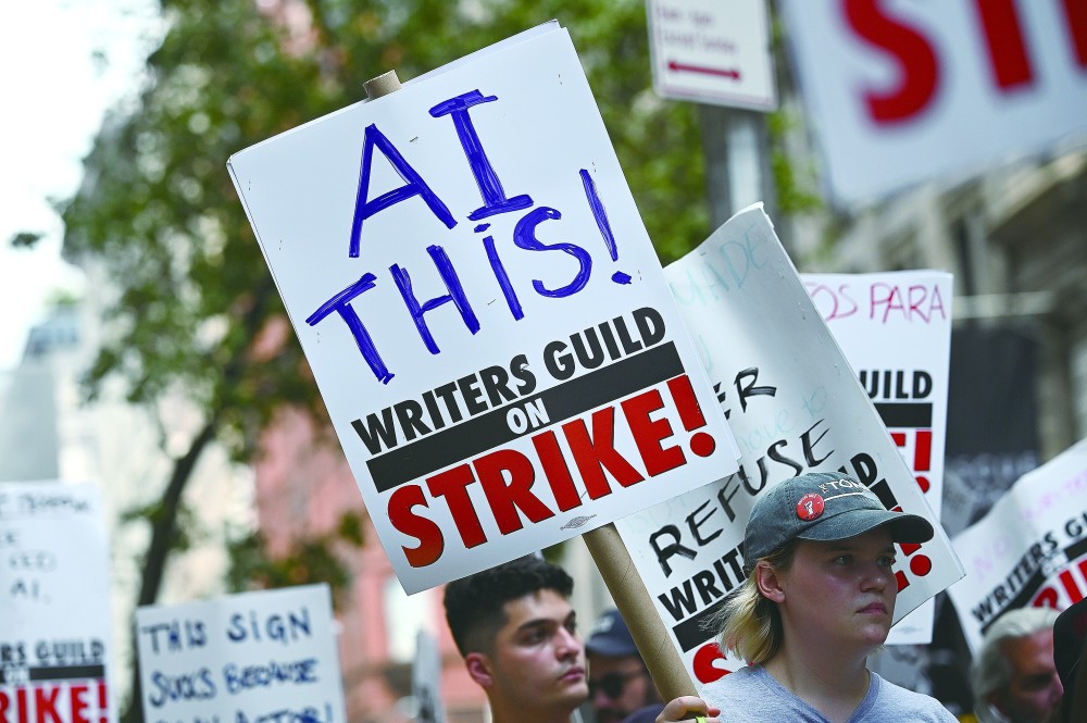 63年来首次全面停摆！好莱坞大罢工抵制“AI入侵”今日热点-313啦实用网