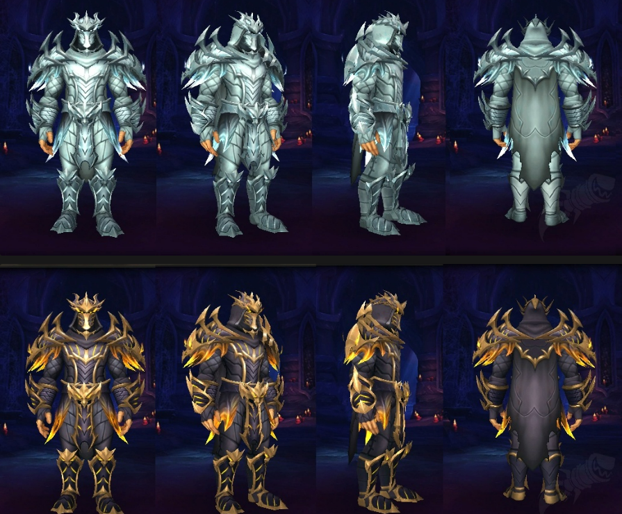 1版本各职业套装和专属武器外观预览