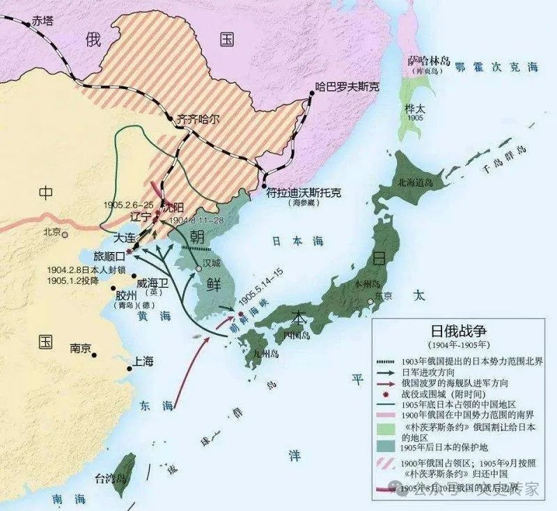 黄俄罗斯计划:吞并中国1/3的领土,将长城作为中俄边界线