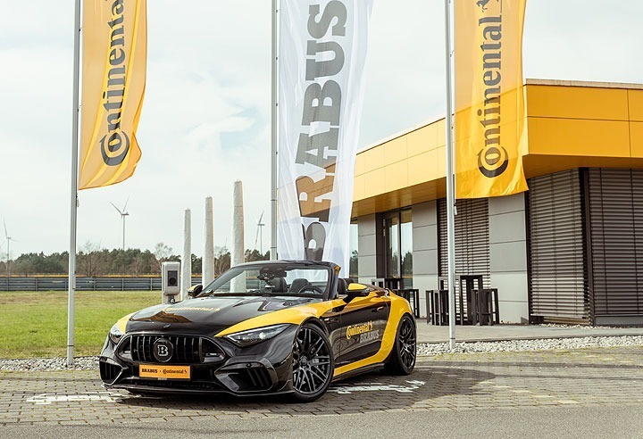 试驾猛兽brabus 750,没想到这车吸引我的却是轮胎_腾讯新闻