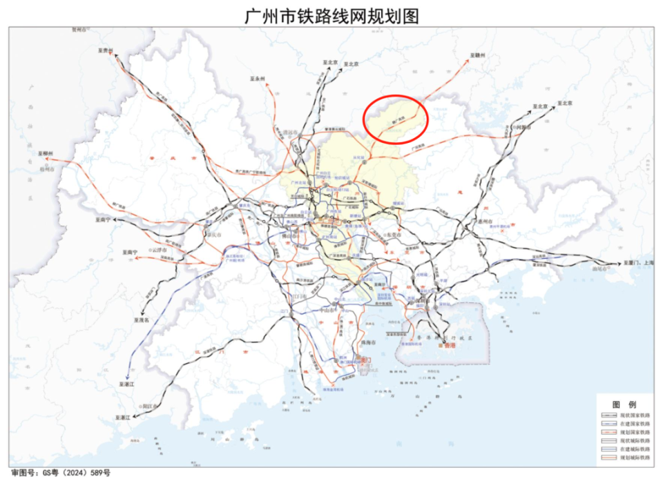 将途经韶关!赣广高铁纳入广州最新规划