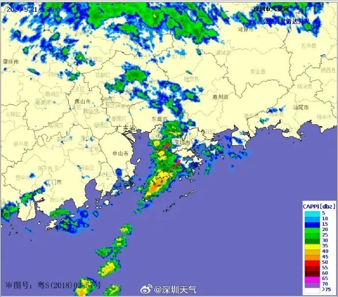 深圳全市进入暴雨戒备状态!分区暴雨黄色预警生效