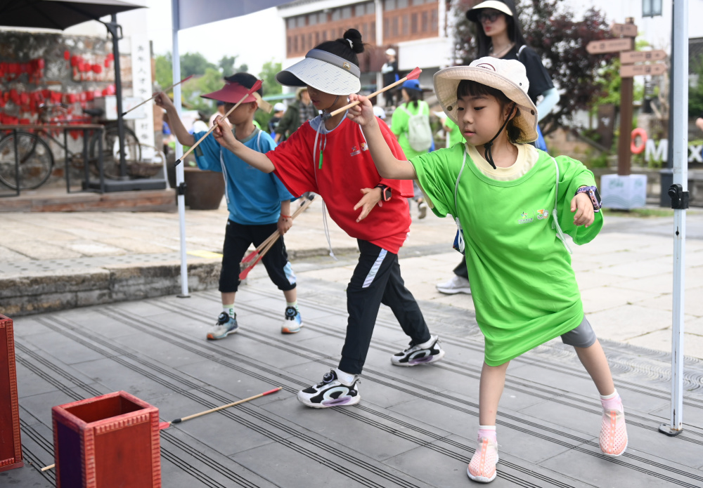 全民健身——乡村里的亲子定向赛