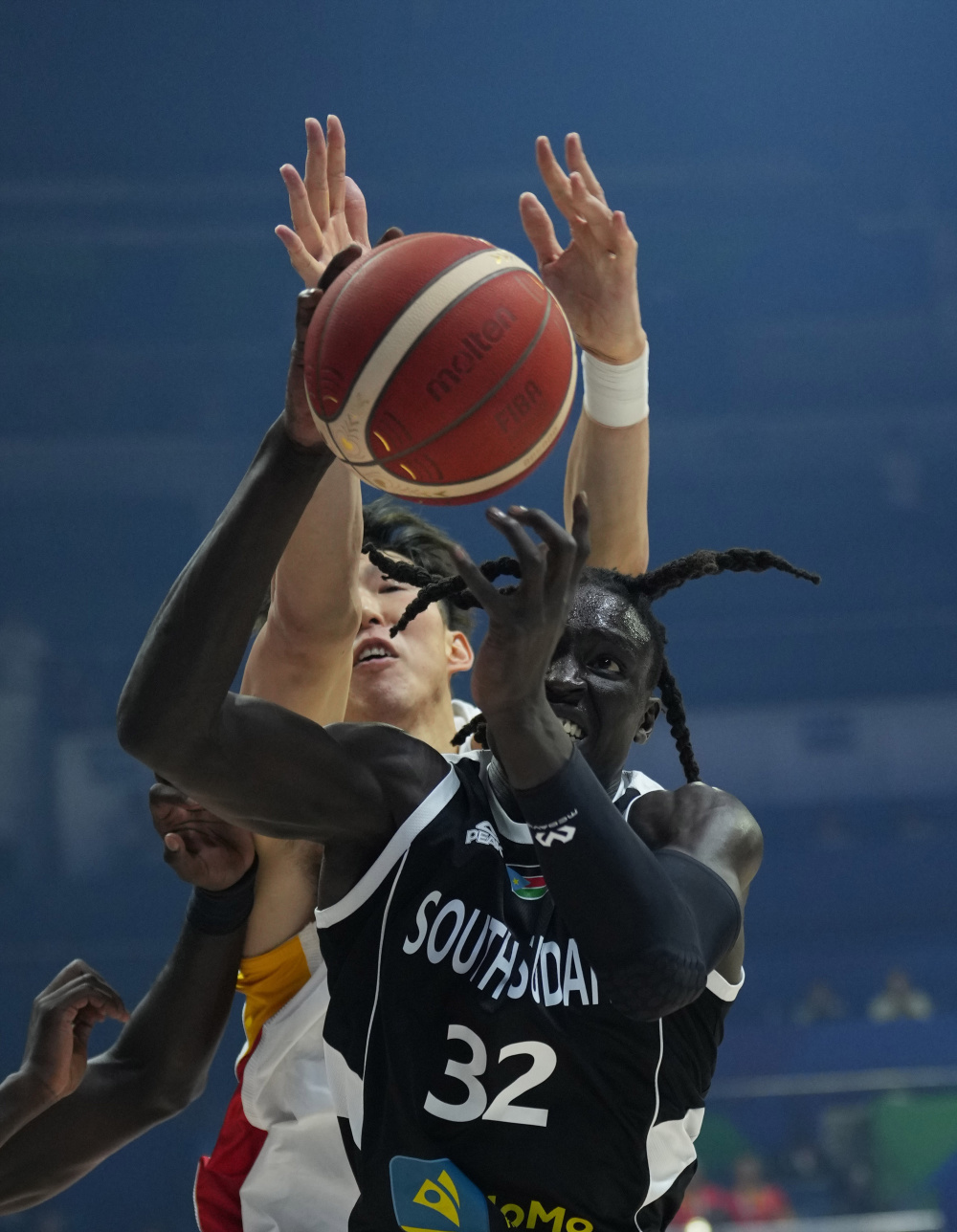 (体育)篮球——世界杯:中国队迎战南苏丹队(3)