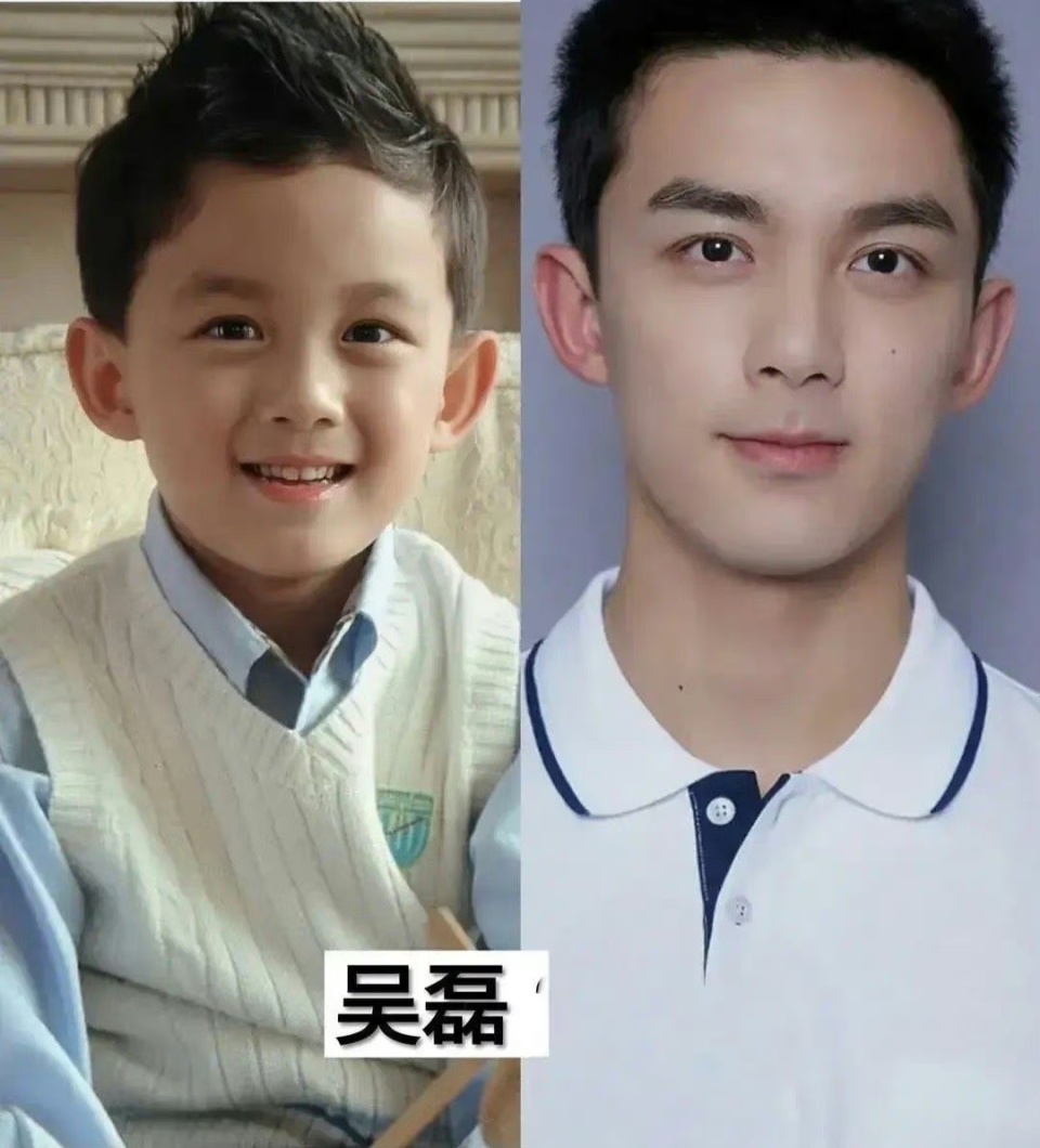 那些童星出道的明星,时过多年,有人等比例长大,有人认错了性别