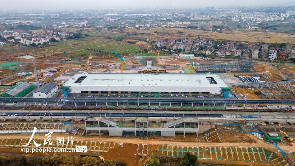 杭温高铁浦江站抓紧建设