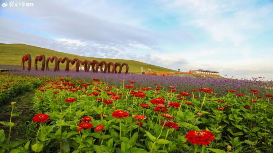 而得名的景区──芍药谷有一个因满山开满芍药花贺斯格乌拉牧场北约26