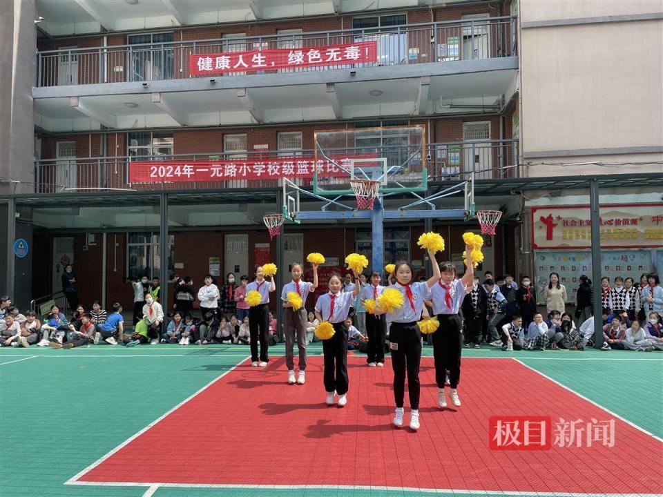 武汉市一元路小学这场篮球赛,点燃校园运动热潮