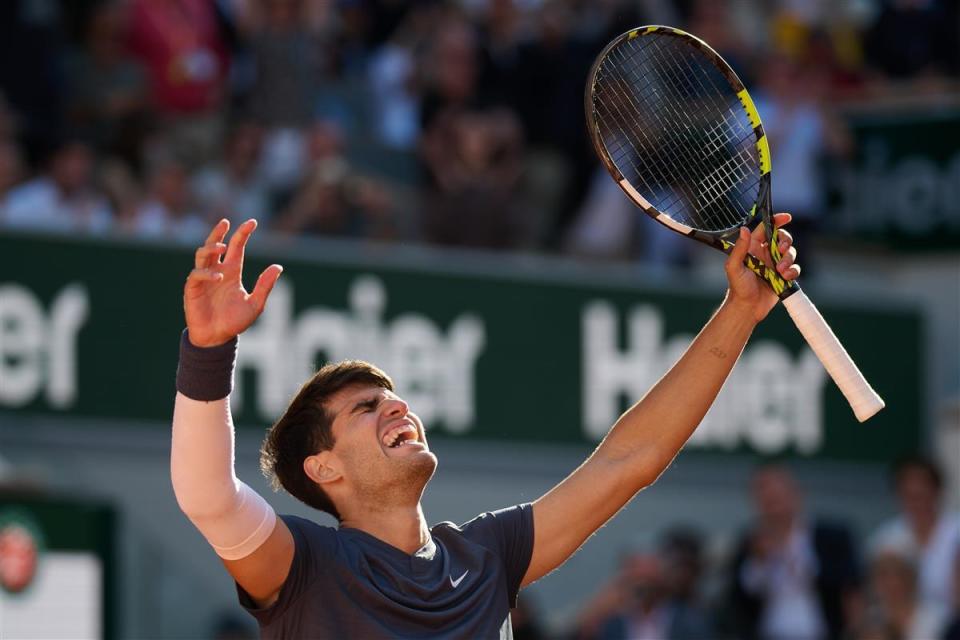 21岁,阿尔卡拉斯在淘汰辛纳时创下一项新纪录