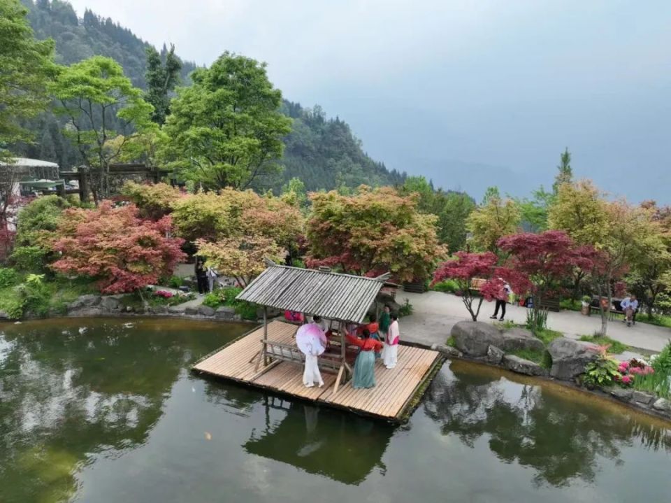 红了!红了!"五一"假期来德阳这里,解锁不一样的"枫"景