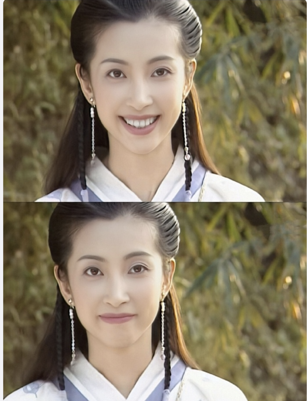 在2000年的时候,她因为出演了电视剧《少年包青天》被很多人喜欢.