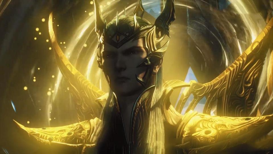 斗罗：唐三喜提3块神级魂骨，魔鲸王意外复活，结果被海神一掌打死