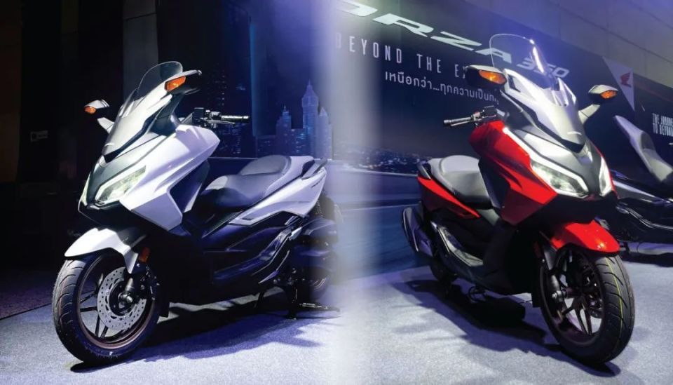 升级全彩tft仪表,本田forza350新款泰国首发