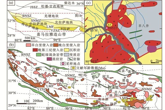 《岩石學報》2023年第12期目錄及簡介 | 青藏高原及