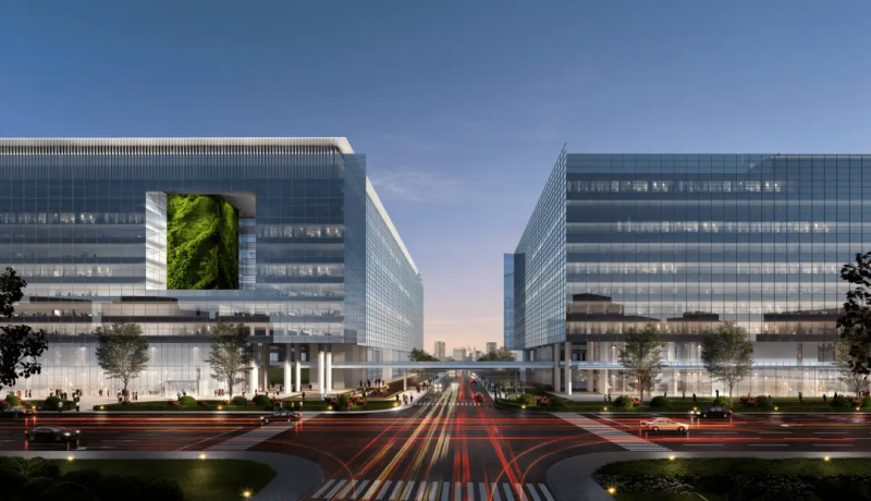 小米集团华东总部竣工实景图来了