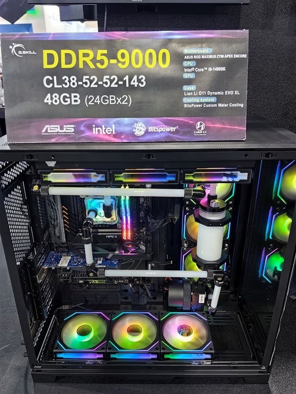 芝奇首秀新一代皇家戟ddr5内存:华丽丽飙上9000mhz