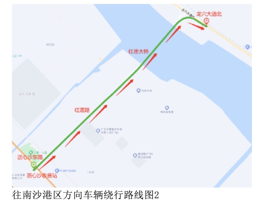 南沙港快速路东延线图片