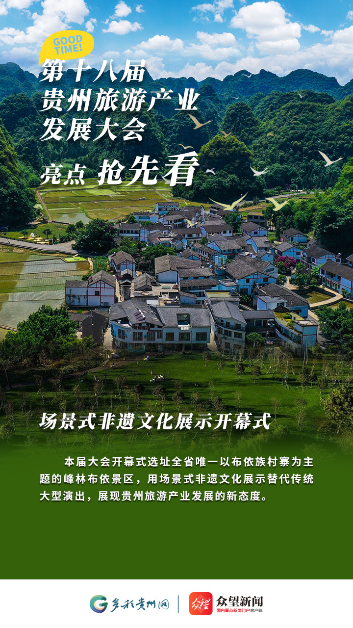 海报第十八届贵州旅游产业发展大会亮点抢先看