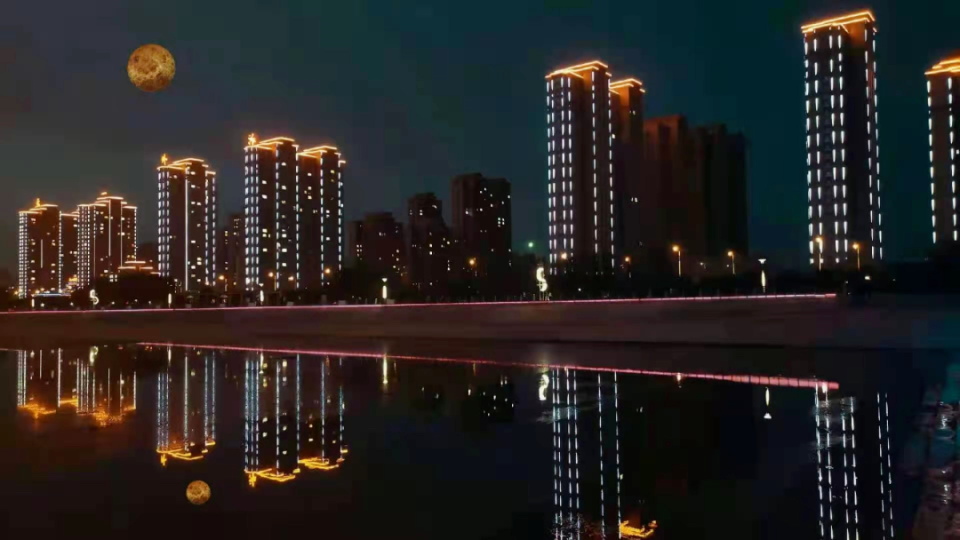 甘肃武威夜景图片