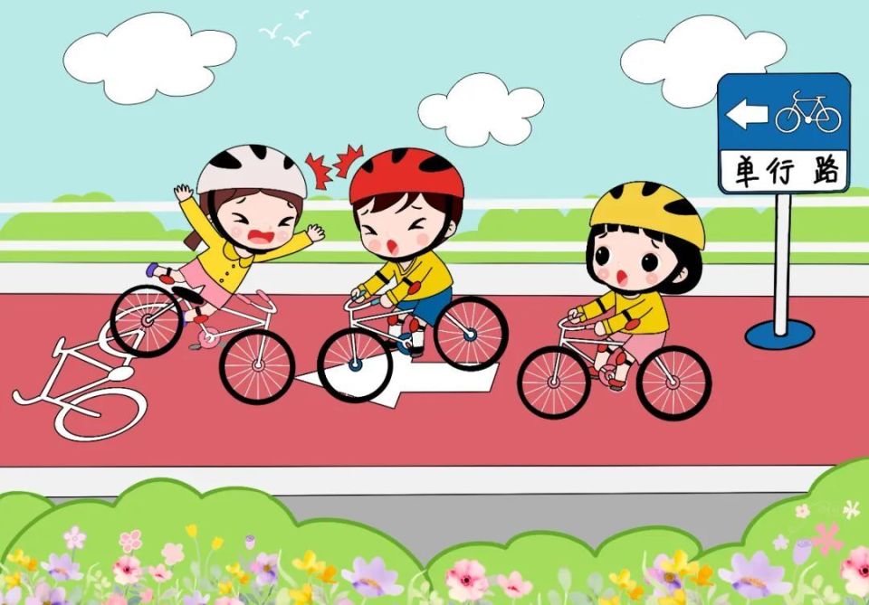 【六·一儿童节】库尔勒漫画:交通安全伴"童"行