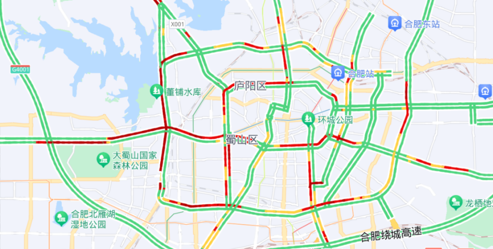 目前南二环与合作化路,西二环与合欢路,长宁大道与彩虹路,长江西路与