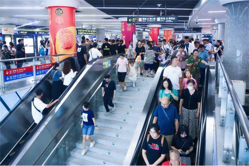数据创新高！8月以来青岛地铁日均客运量176万人次_腾讯新闻