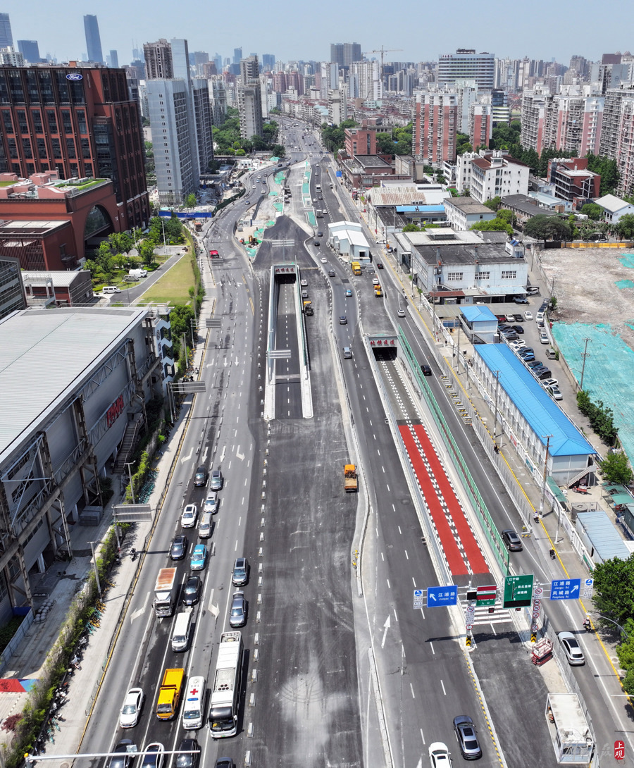 北横通道东段即将建成,从杨浦到虹桥枢纽最快半小时