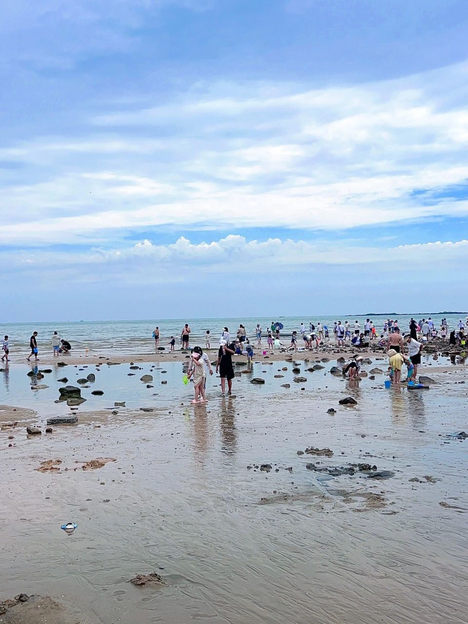 日照岚山多岛海赶海图片