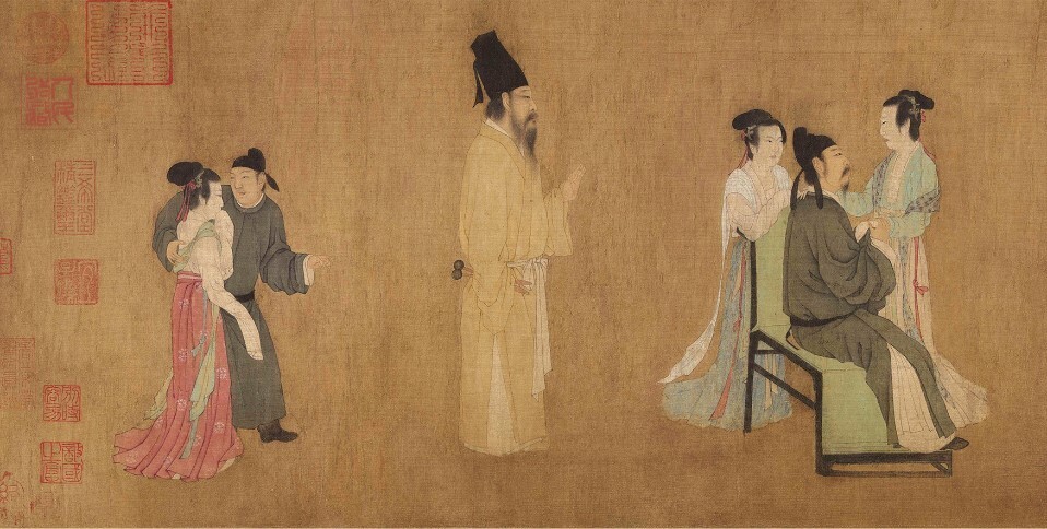 "千年画韵"韩熙载夜宴图数字作品限量发行_腾讯新闻
