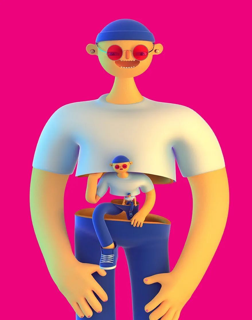 c4d设计作品欣赏