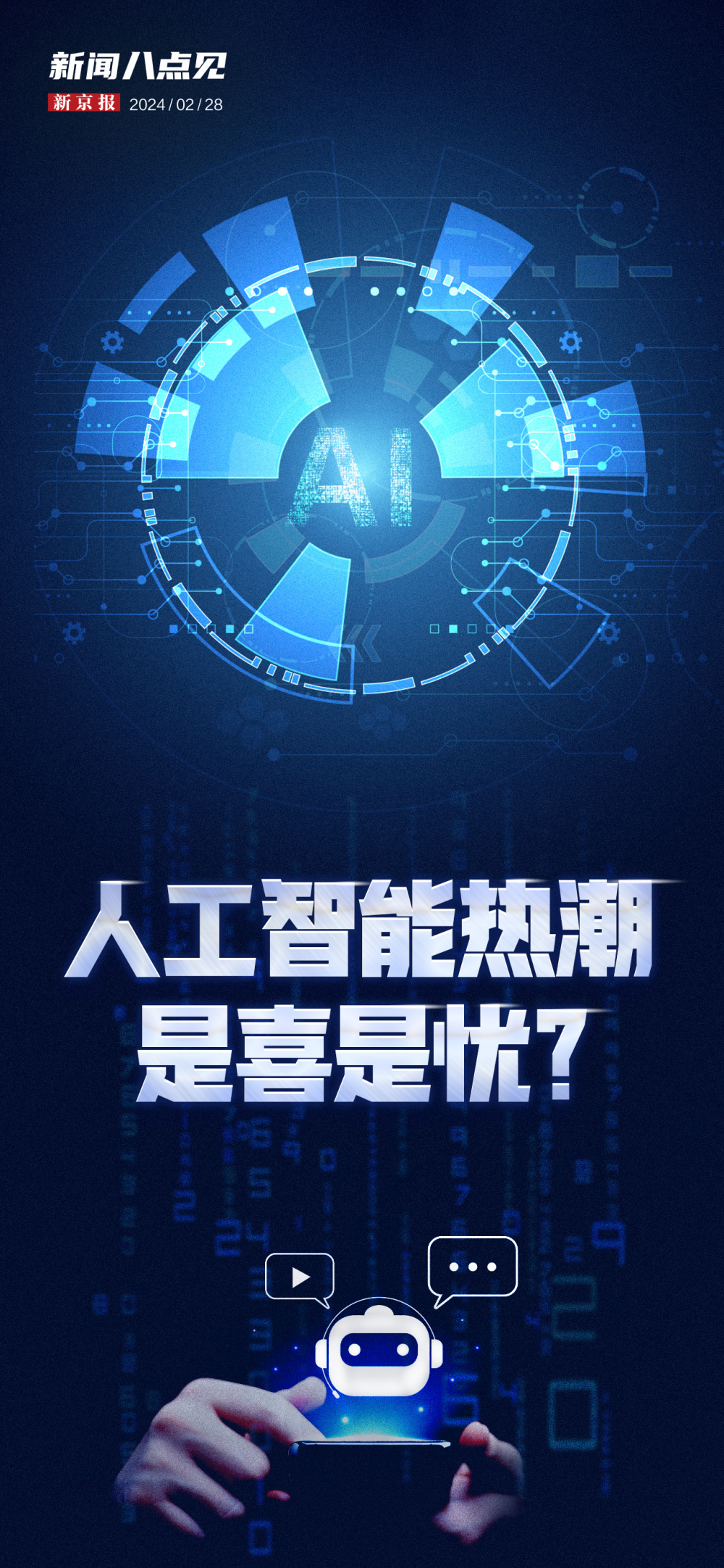 新闻8点见丨人工智能热潮是喜是忧?穿越千年,揭秘殷墟_腾讯新闻