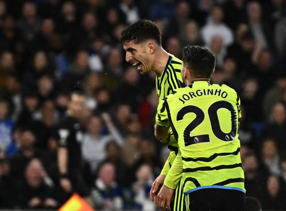 若日尼奥:阿尔特塔会继续留在阿森纳,为哈弗茨的表现感到高兴