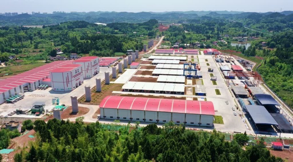 成渝中线高铁项目建设稳步推进