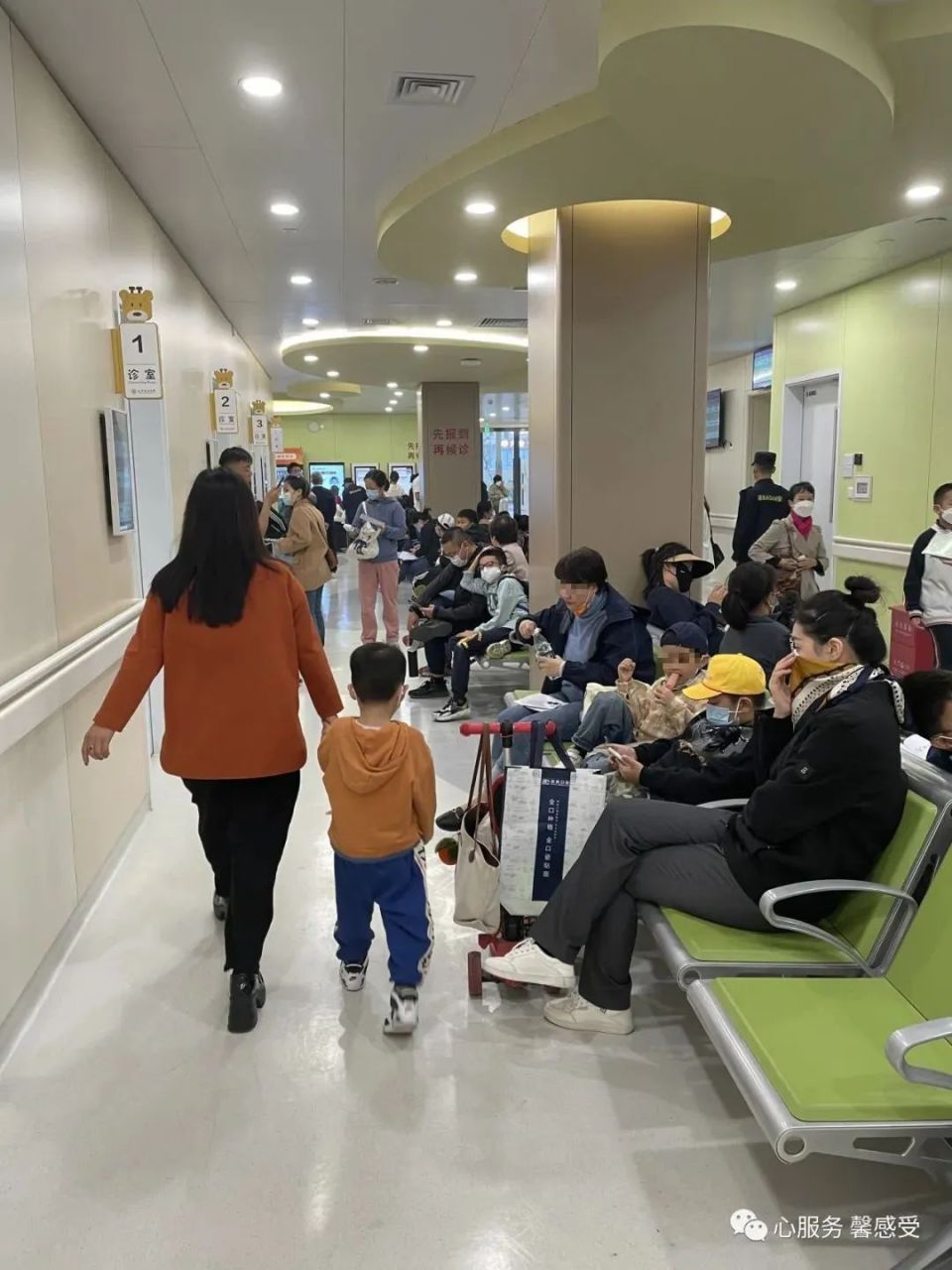 常营院区儿科:孩子看病等待时间长?先化验再诊疗!