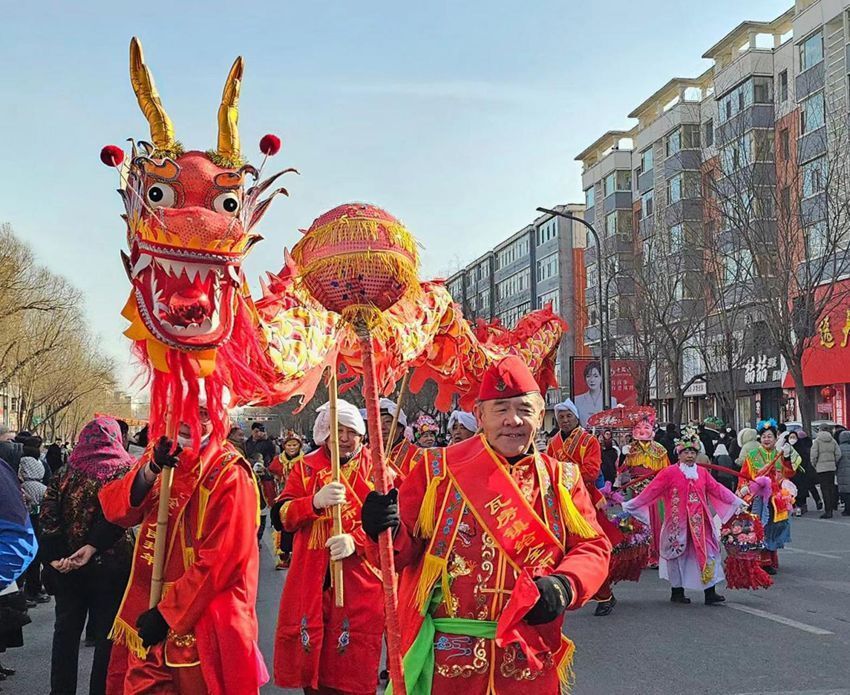 洮南市举办龙腾盛世欢庆元宵系列活动