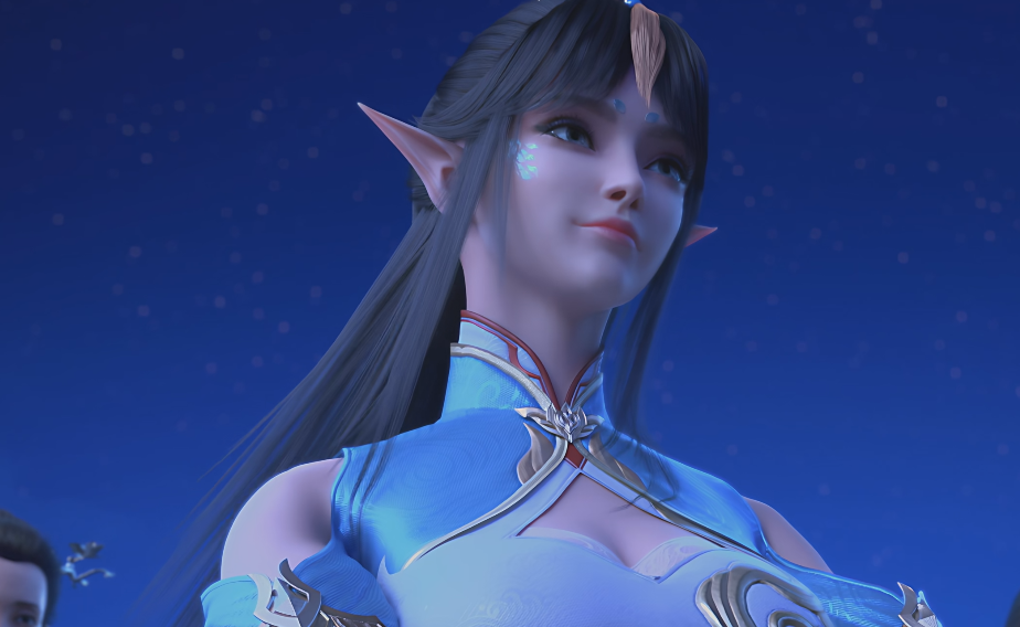 凤清儿果然人间清醒,拥有傲人的事业线,还一心只想着搞事业