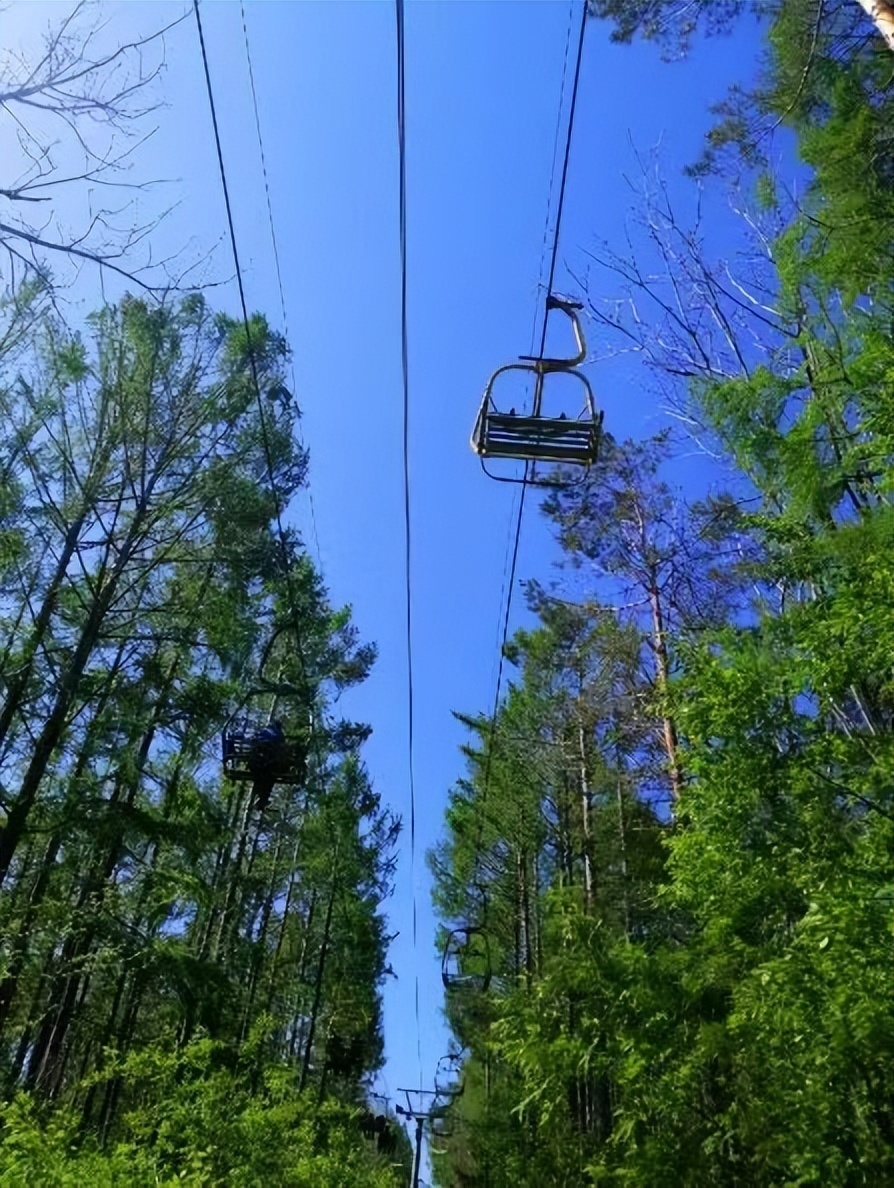 来净月潭乘坐星空缆车61时光滑道带你感受夏日的清凉世界