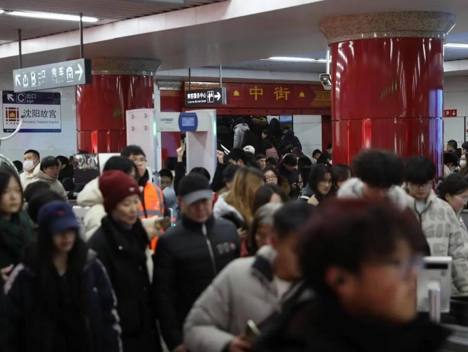 288.93万人次！沈阳地铁单日客运量再创新高！_腾讯新闻