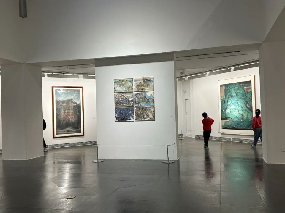 山川重构林顺文作品展在广东美术馆开幕
