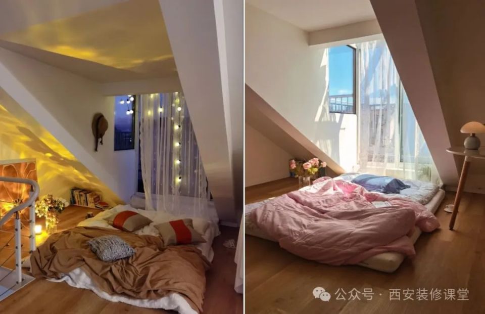后知后觉,卧室斜顶这样做才惊艳7.