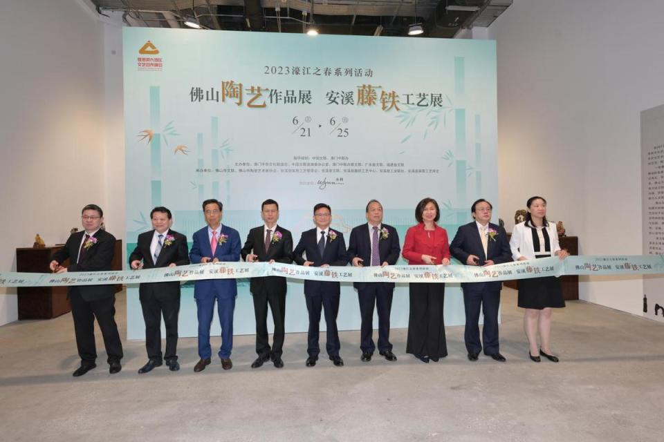共享“海丝文化”安溪印记 推动产业高质量发展 安溪藤铁艺术精品闪耀港澳_腾讯新闻