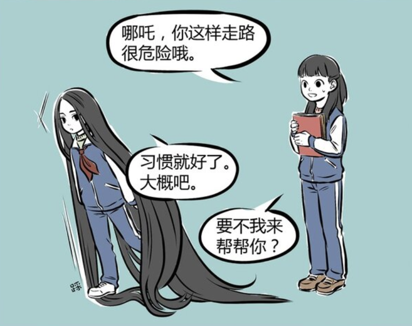 人哉：徐小宝为哪吒盘头，敖烈用除草剂差点杀了哪吒-古次元