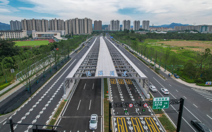 杭州西湖隧道图片图片