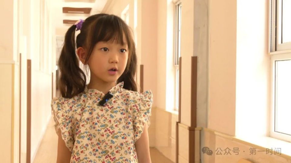 幼儿园孩子:他们太漂亮了  我们喜欢他们