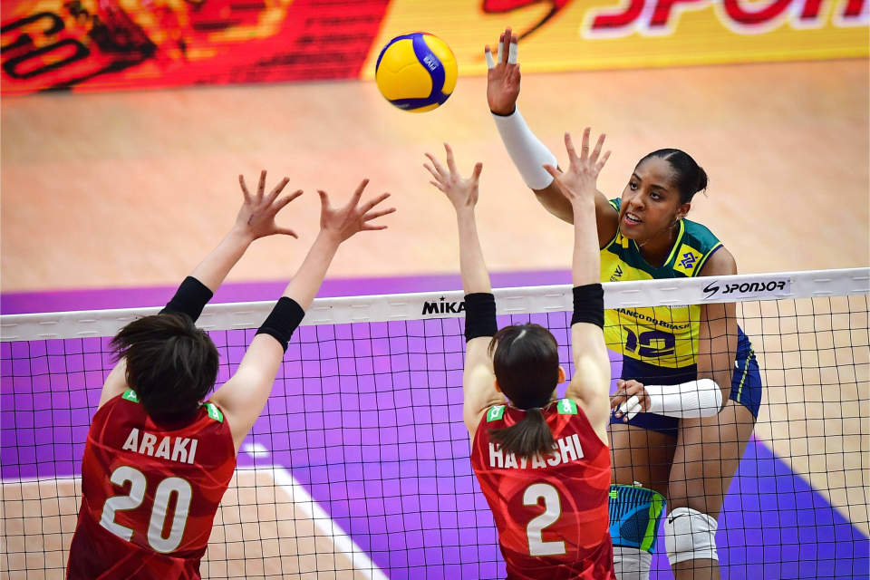 世联赛爆冷:日本女排3-2巴西进决赛,中国女排再失亚洲
