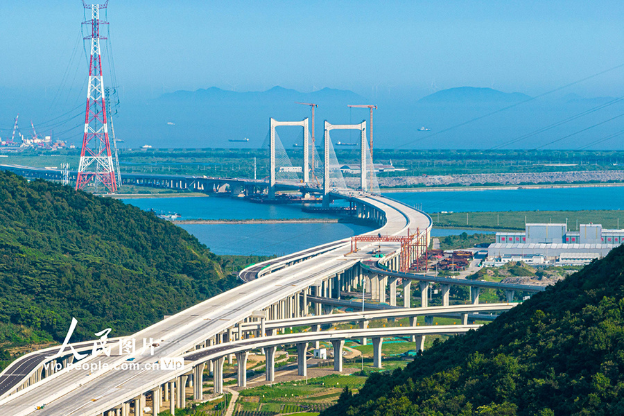 六横公路大桥图片