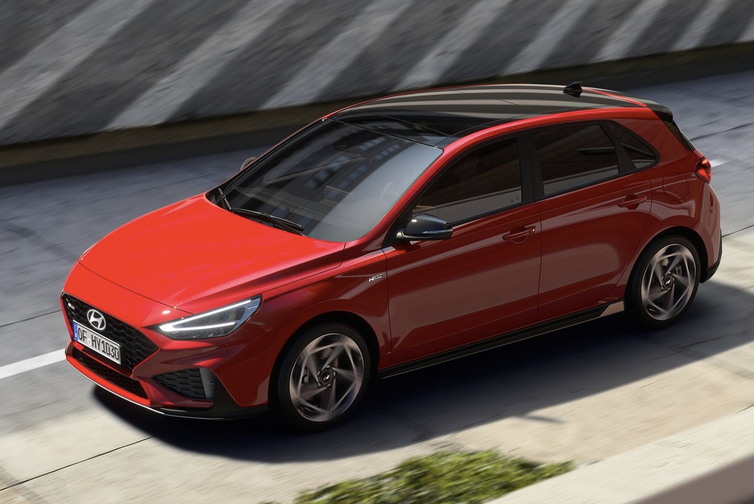 新款现代i30家族官图针对内饰和配置升级